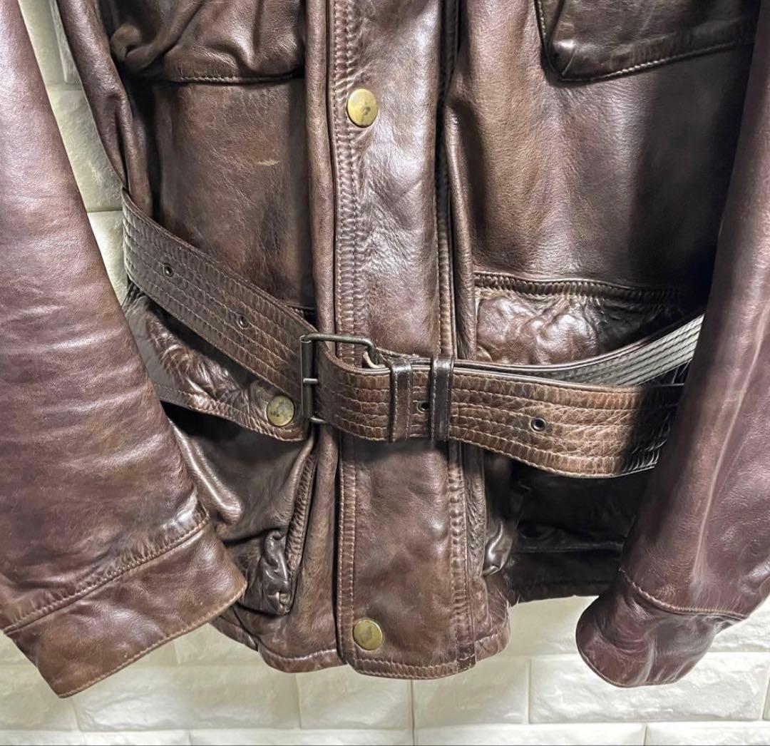 価格相談可 Belstaff ベルスタッフ パンサー トライアルマスター レザー