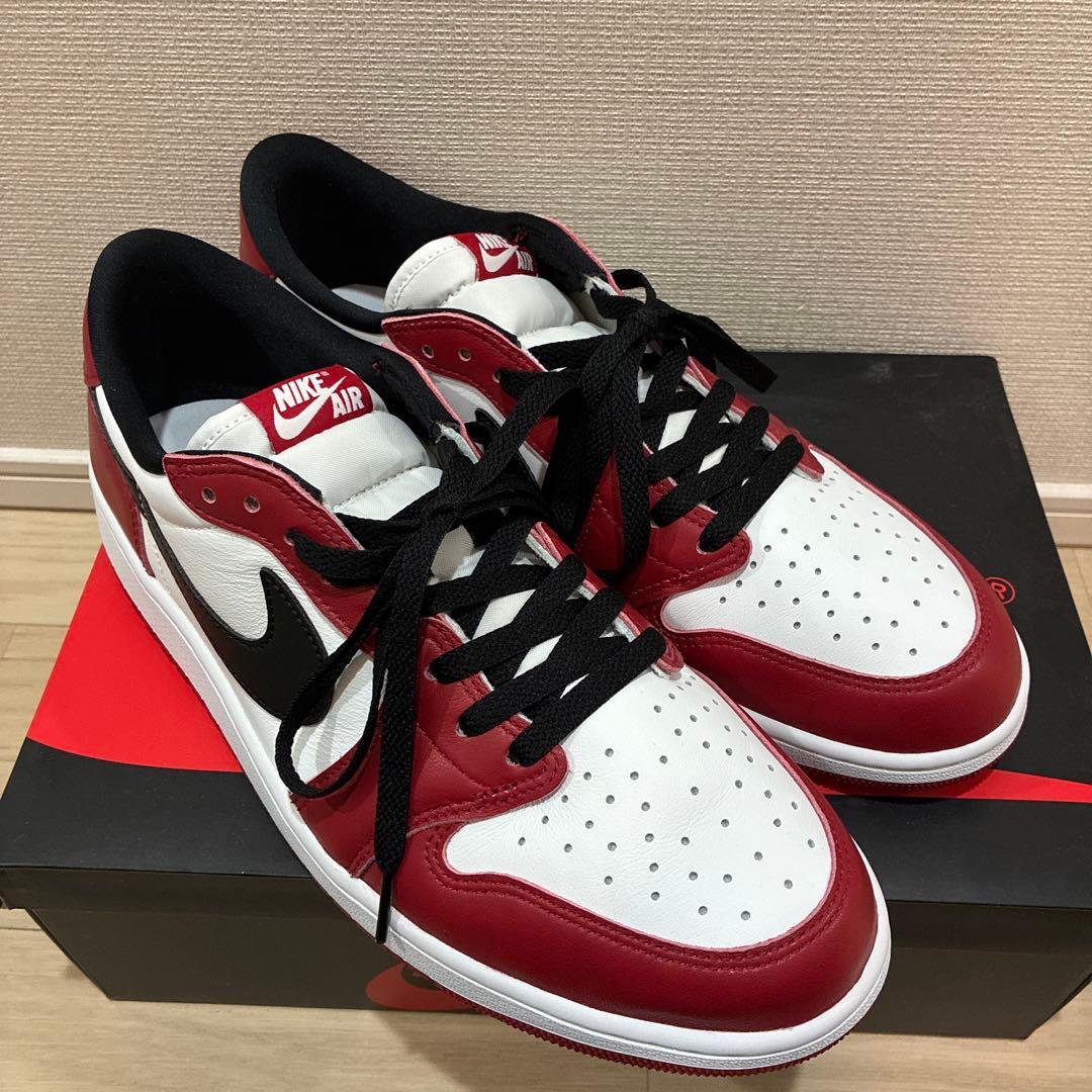 靴 Nike Air Jordan 1 Retro Low Chicago 30cm