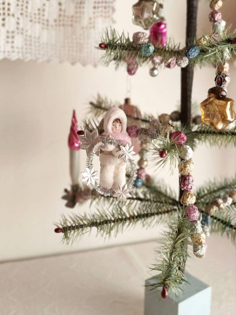 【ひまわり さま】christmas doll ୨୧ 星のシルバーリースと女の子