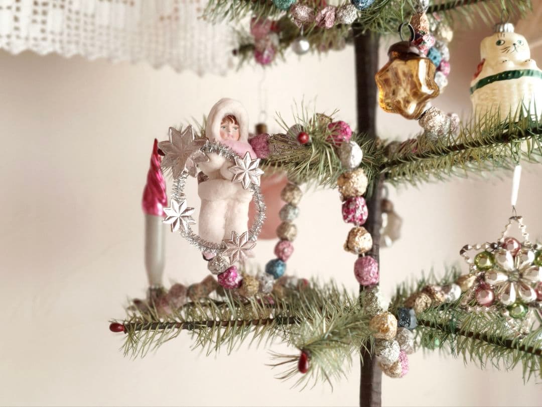 【ひまわり さま】christmas doll ୨୧ 星のシルバーリースと女の子