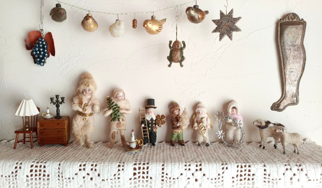 【ひまわり さま】christmas doll ୨୧ 星のシルバーリースと女の子