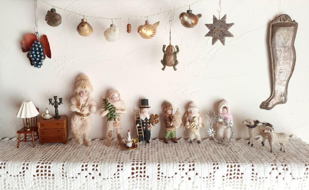 【ひまわり さま】christmas doll ୨୧ 星のシルバーリースと女の子