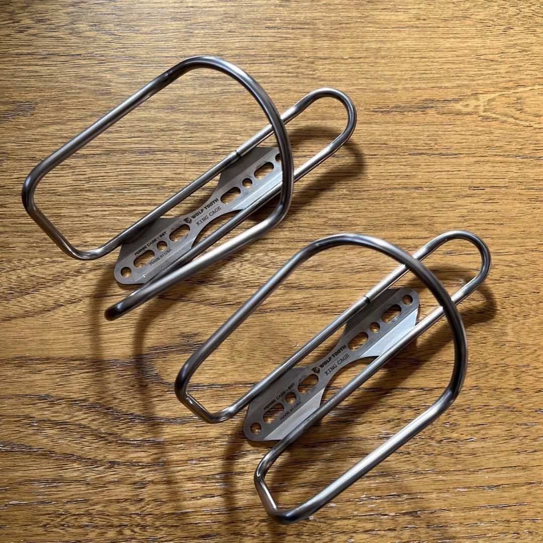 WOLF TOOTH×KING CAGE　MORSECAGE Stainless