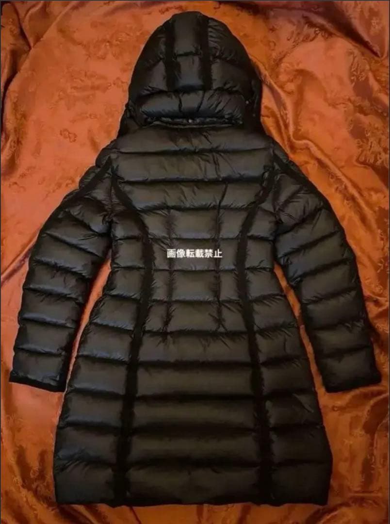 美品✨ MONCLER最新型DISTモンクレールエルミンヌダウンジャケット黒紺0