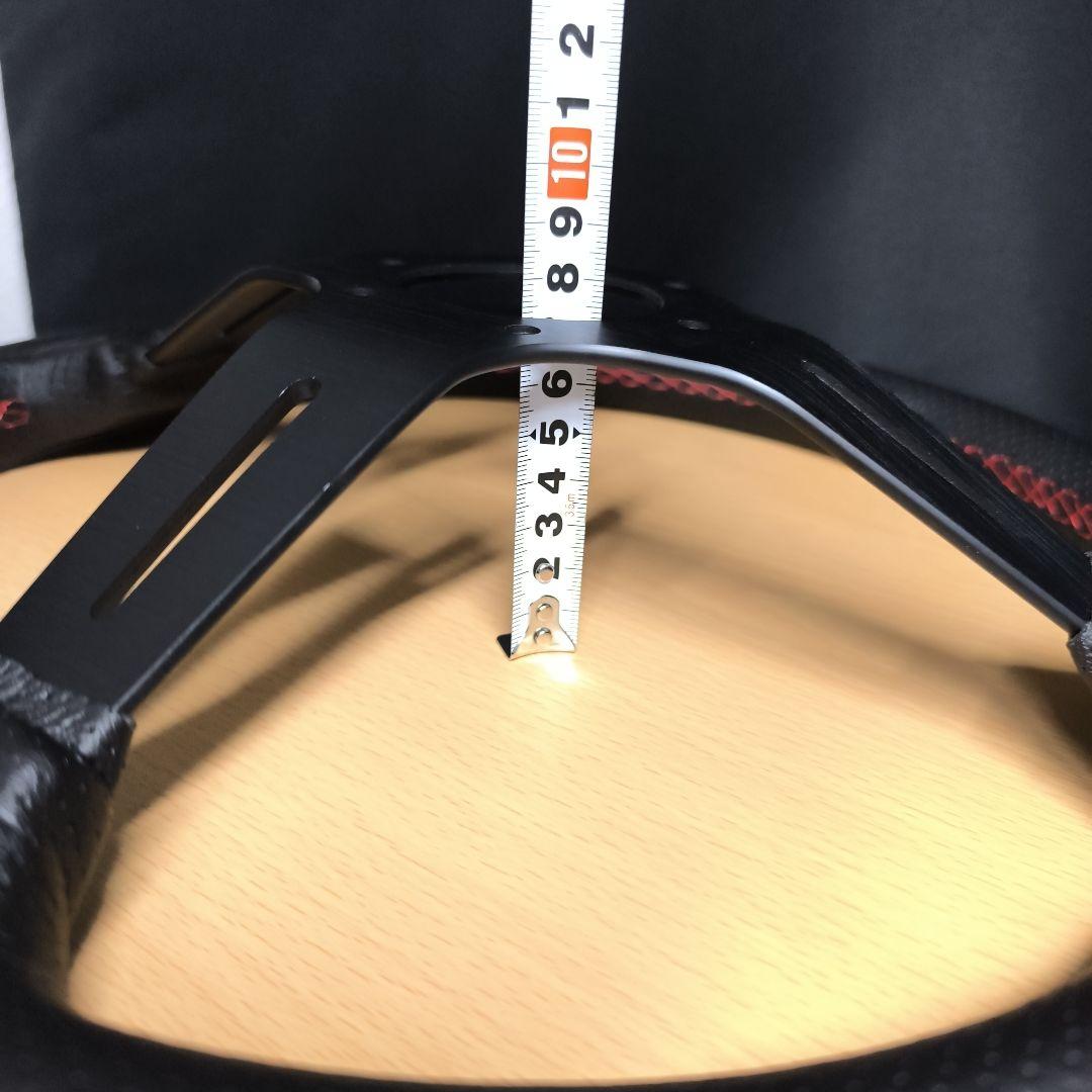 NARDIナルディタイプ　ステアリング ブラック350mm 　ディープ75mm