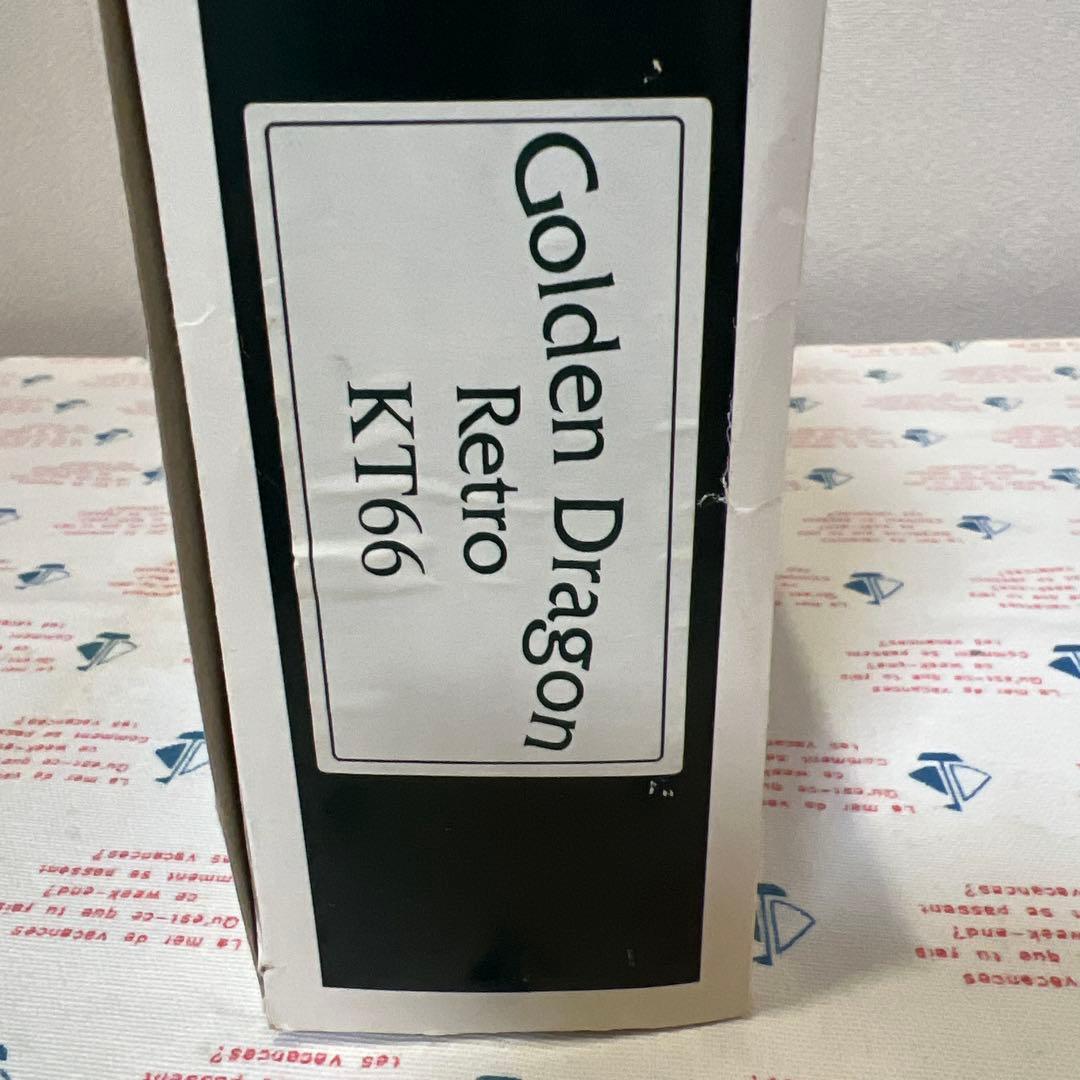 真空管ゴールデンドラゴン　KT66 4本　箱付　マッチドクワッド　動作品