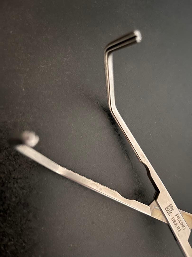 【値下OK】PILLING 大動脈遮断鉗子　ドゥベーキタイプ　27cm