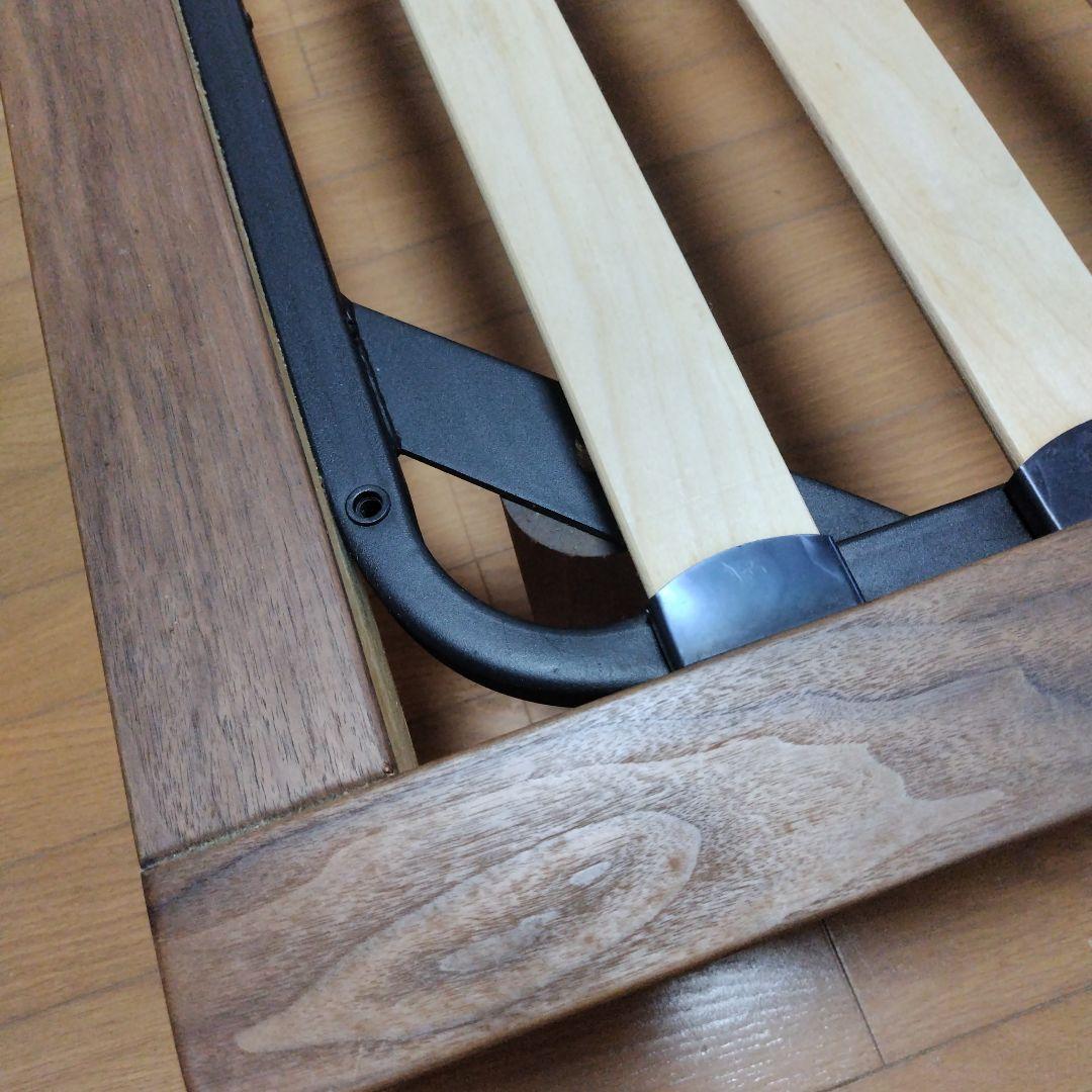 【2/14-16引取のみ】無印良品 ダブルベッド フレーム