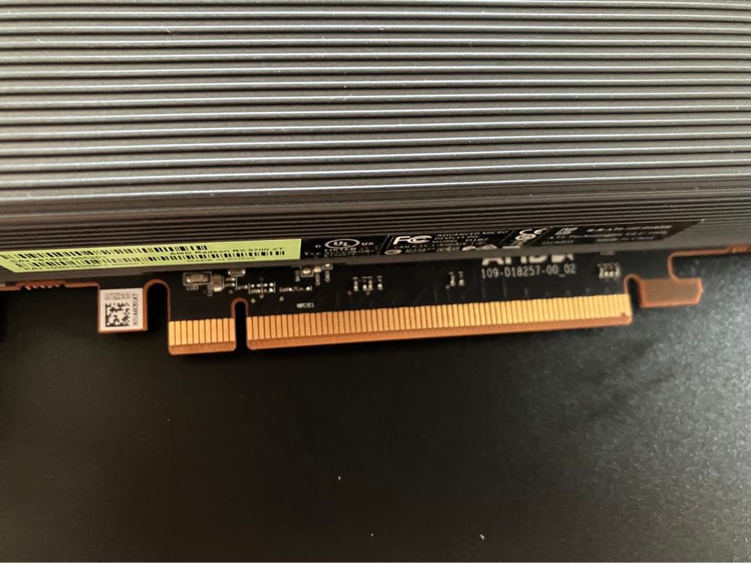 グラフィックボード・グラボ・ビデオカード Radeon rx5700xt 8g