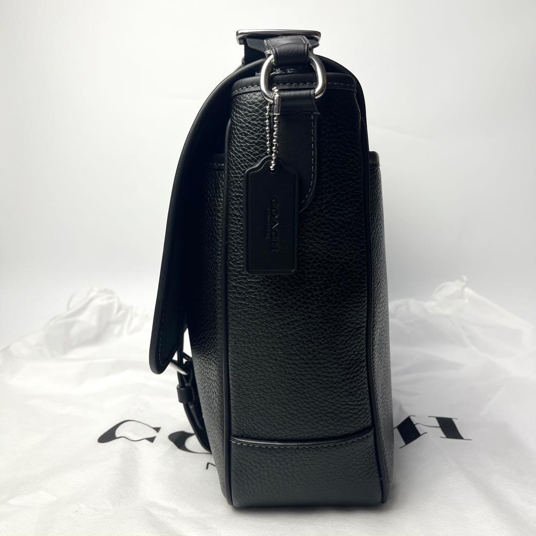 未使用保管品/現行✨コーチ メッセンジャーバッグ スプリント A4 ブラック