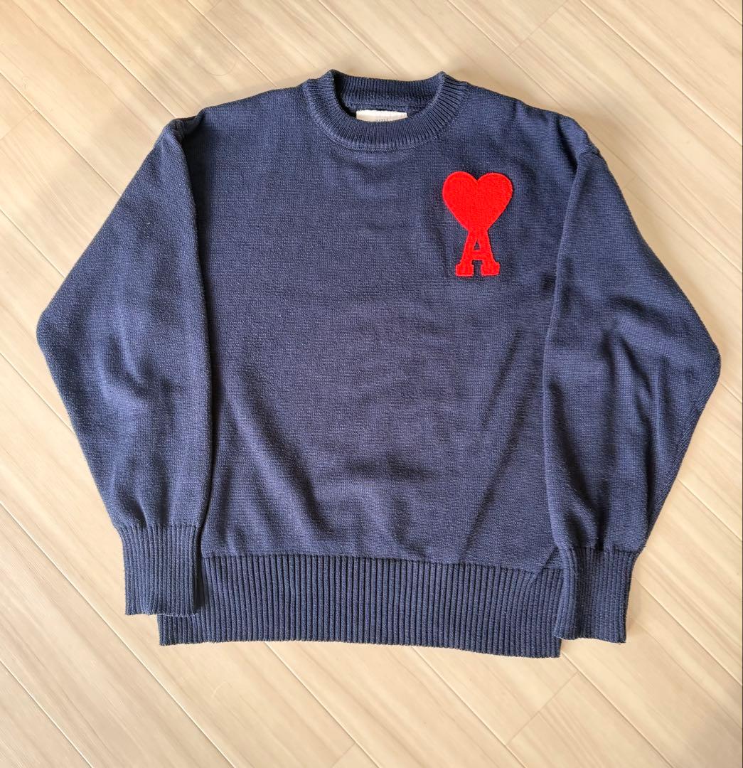 AMI PARIS アミパリス ロゴニット セーター