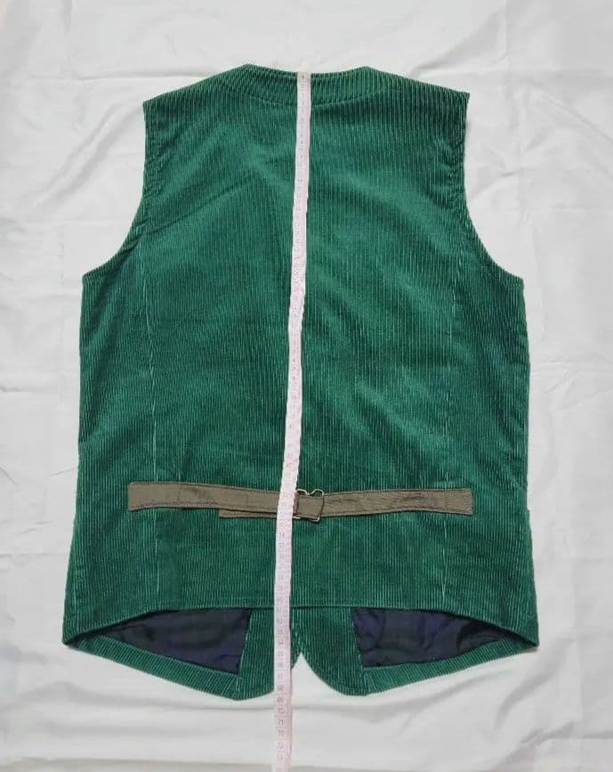 Weirdo コーデュロイ ベスト M glad hand グリーン