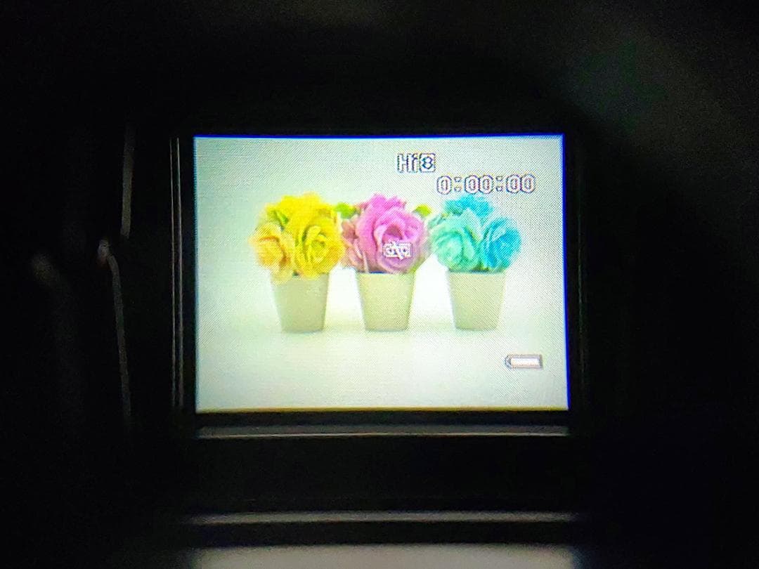 8mmテープのダビングに！ SONY ビデオカメラ CCD-TR1