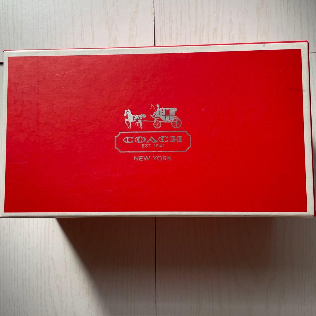 ★新品同様極美品★ コーチシグネチャードライバーシューズレディース23.5cm