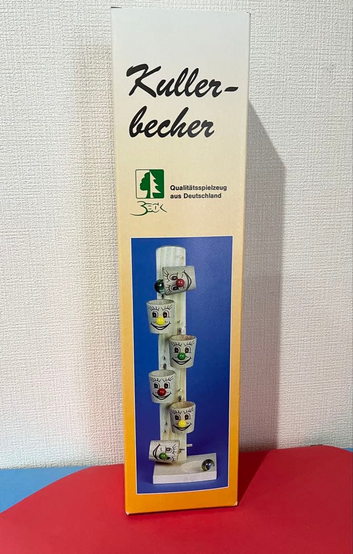 Beck ローラーカップ　新品未使用　廃盤　ドイツ製　ビー玉　顔付き