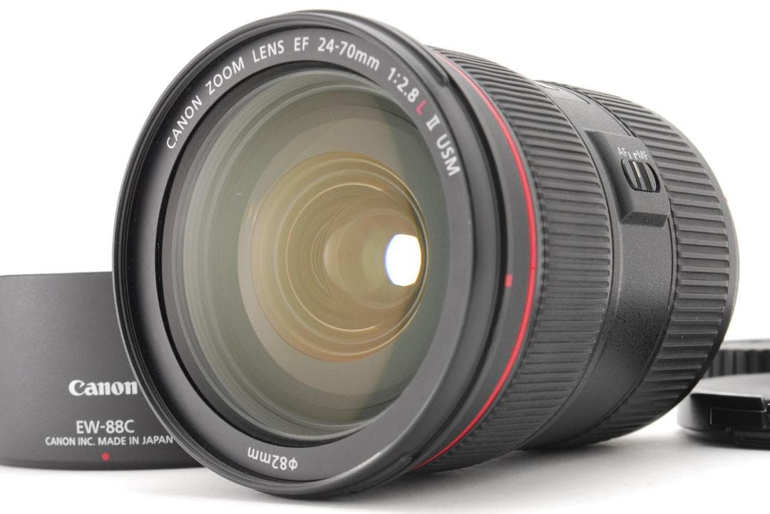 【美品】CANON キャノン EF24-70mm F2.8L II USMレンズ