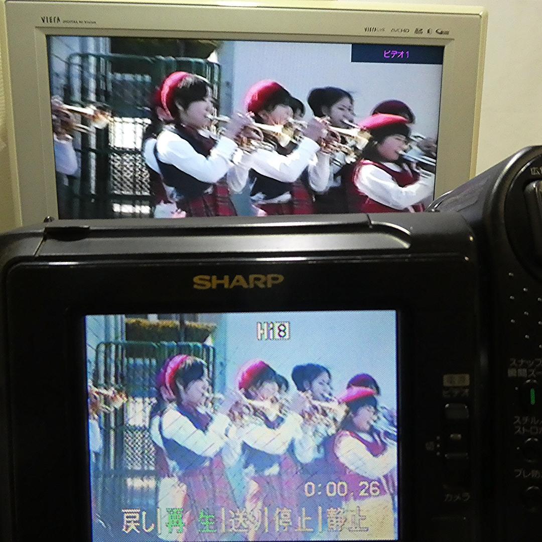 動作良好　Video.Hi8 シャープVL-HL3 8ミリビデオカメラDVD化に
