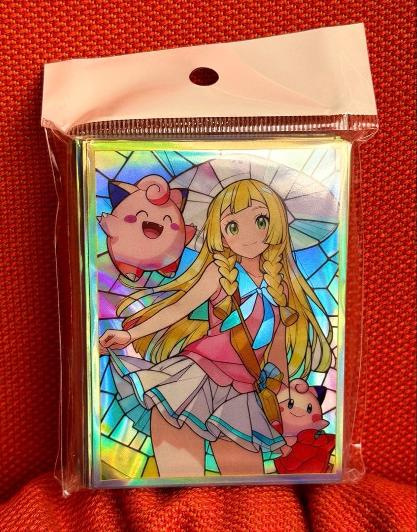［海外/ポケモンデッキシールド］リーリエ ピッピ スリーブ 60枚〜