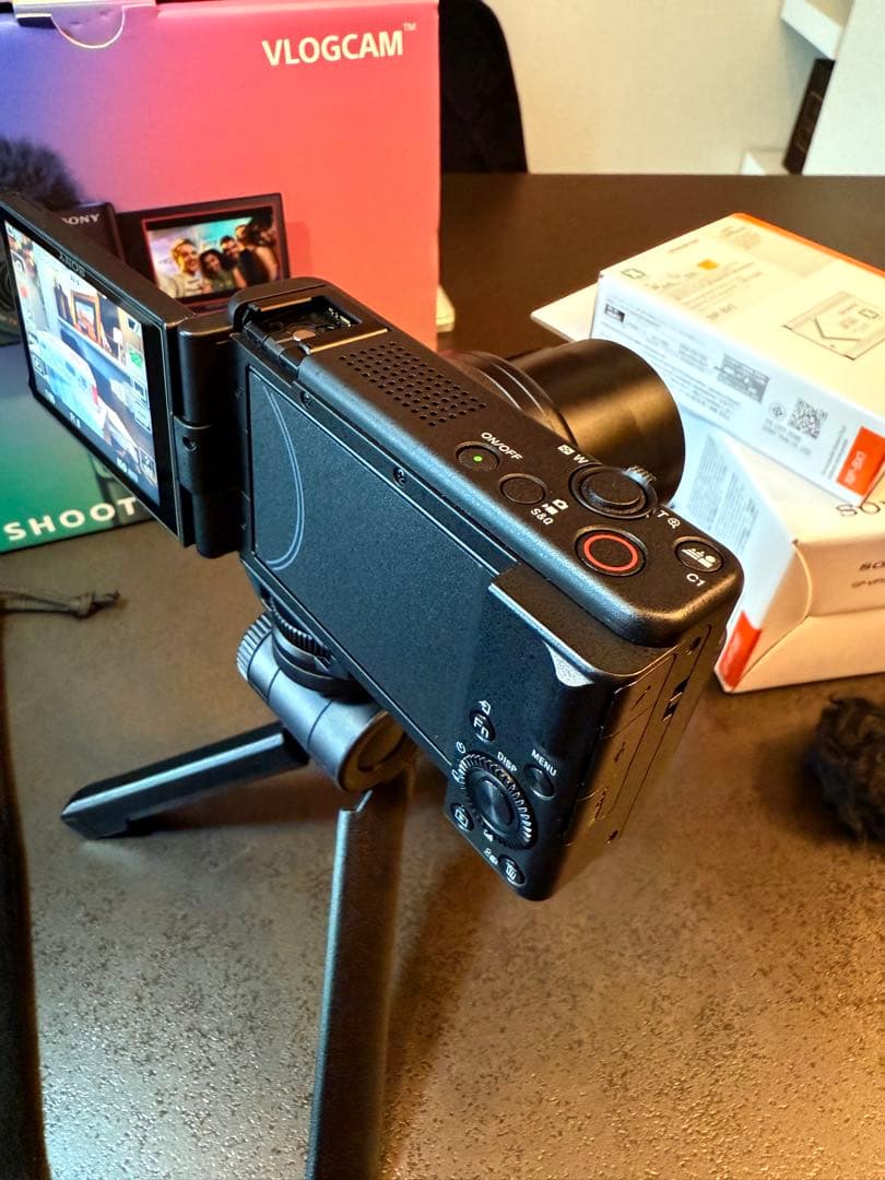 SONY VLOGCAM ZV-1 II シューティンググリップキット ブラック