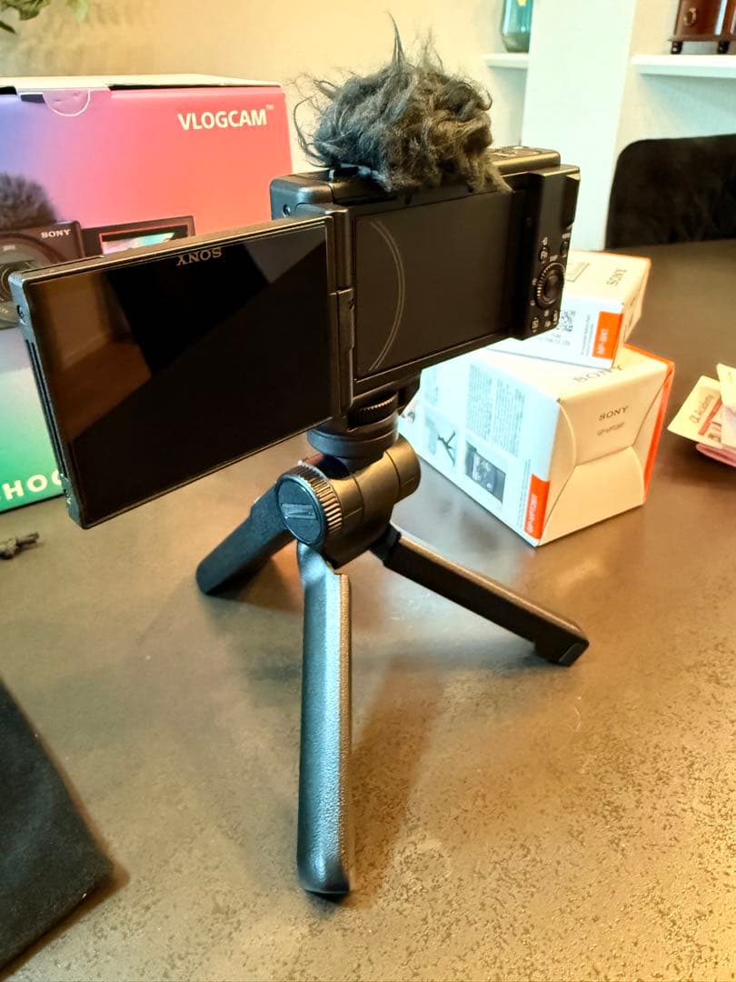 SONY VLOGCAM ZV-1 II シューティンググリップキット ブラック