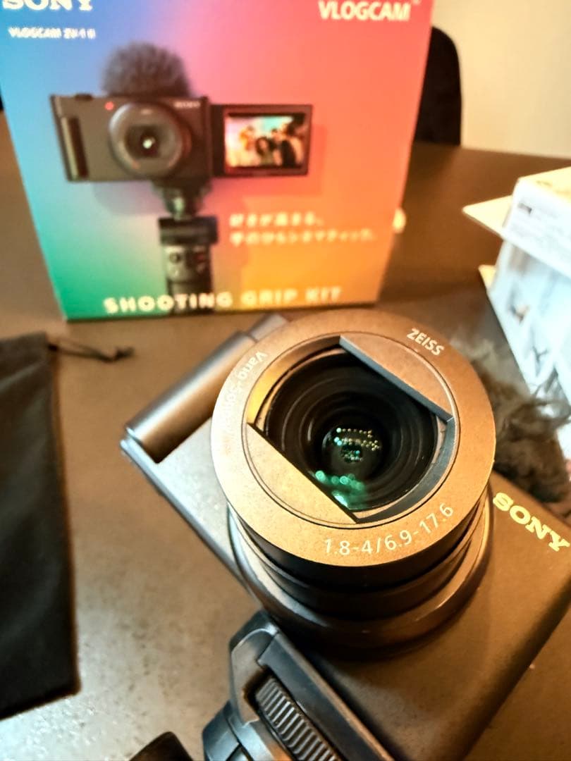 SONY VLOGCAM ZV-1 II シューティンググリップキット ブラック