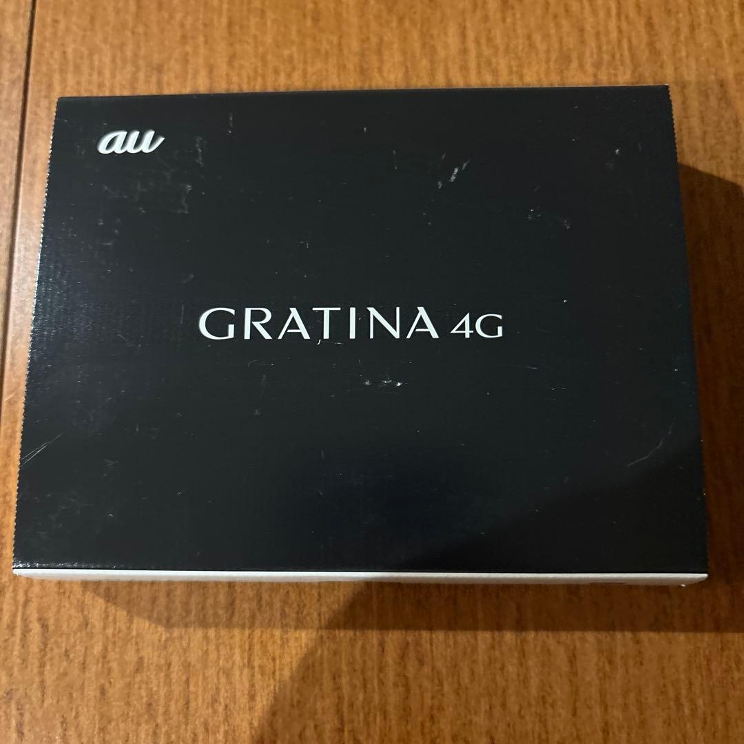 新品未使用au GRATINA 4G KYF31 ブラック SIMロック解除済