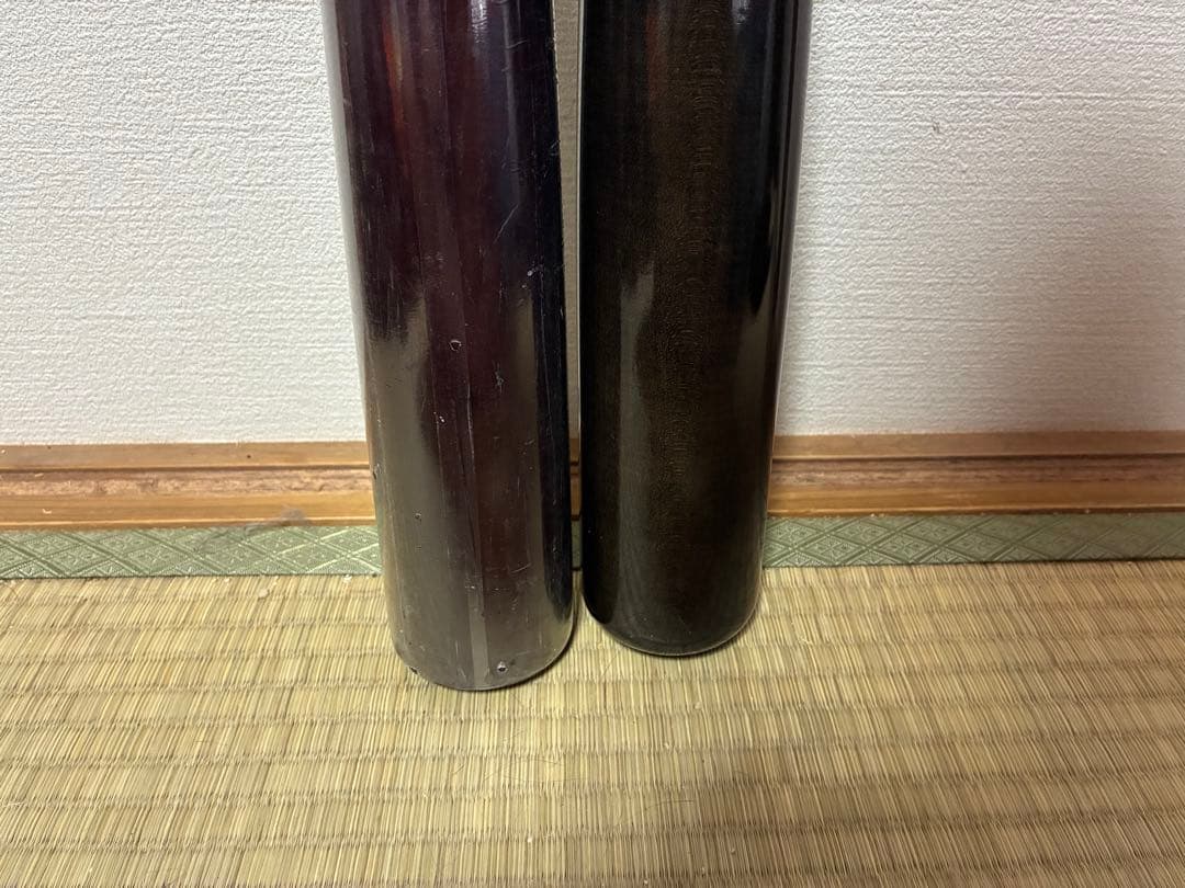 ヤナセ　新品未使用　硬式木製バット　2本セット 長さと重さは説明欄にあります。