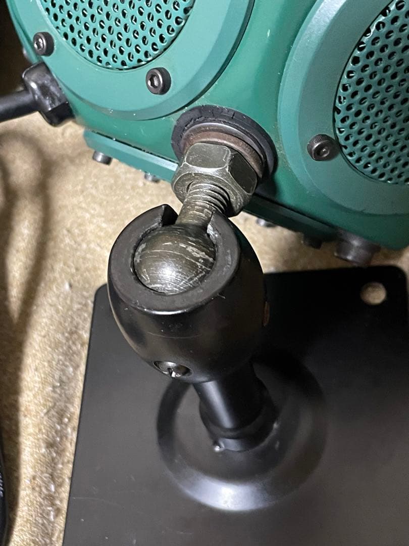 【希少レア！】12面体スピーカー　全天候型　グリーン　入手困難　アースグリーン