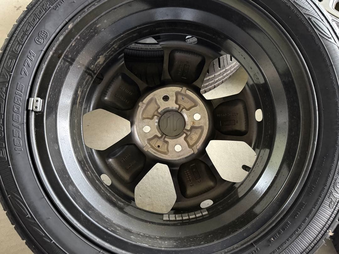 スズキ ハスラー ハイブリッドXターボ 純正タイヤ・ホイール4本セット