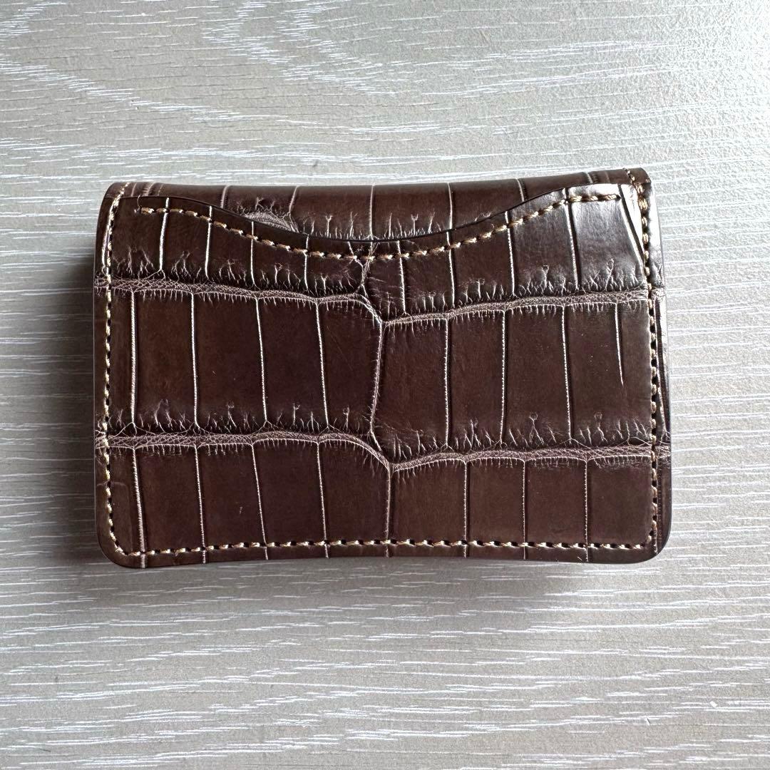 ワイルドスワンズ　クロコダイルレザー ケース　タング　新品