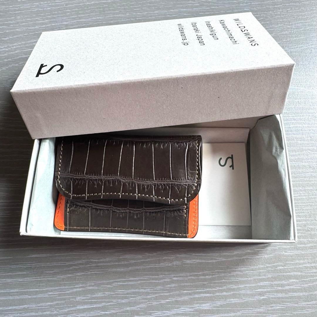 ワイルドスワンズ　クロコダイルレザー ケース　タング　新品