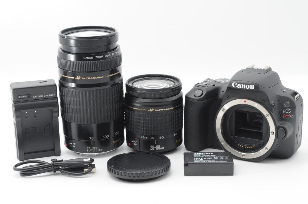 ☆新品級☆ハロウィンSALE☆ Canon EOS Kiss x9 ダブル