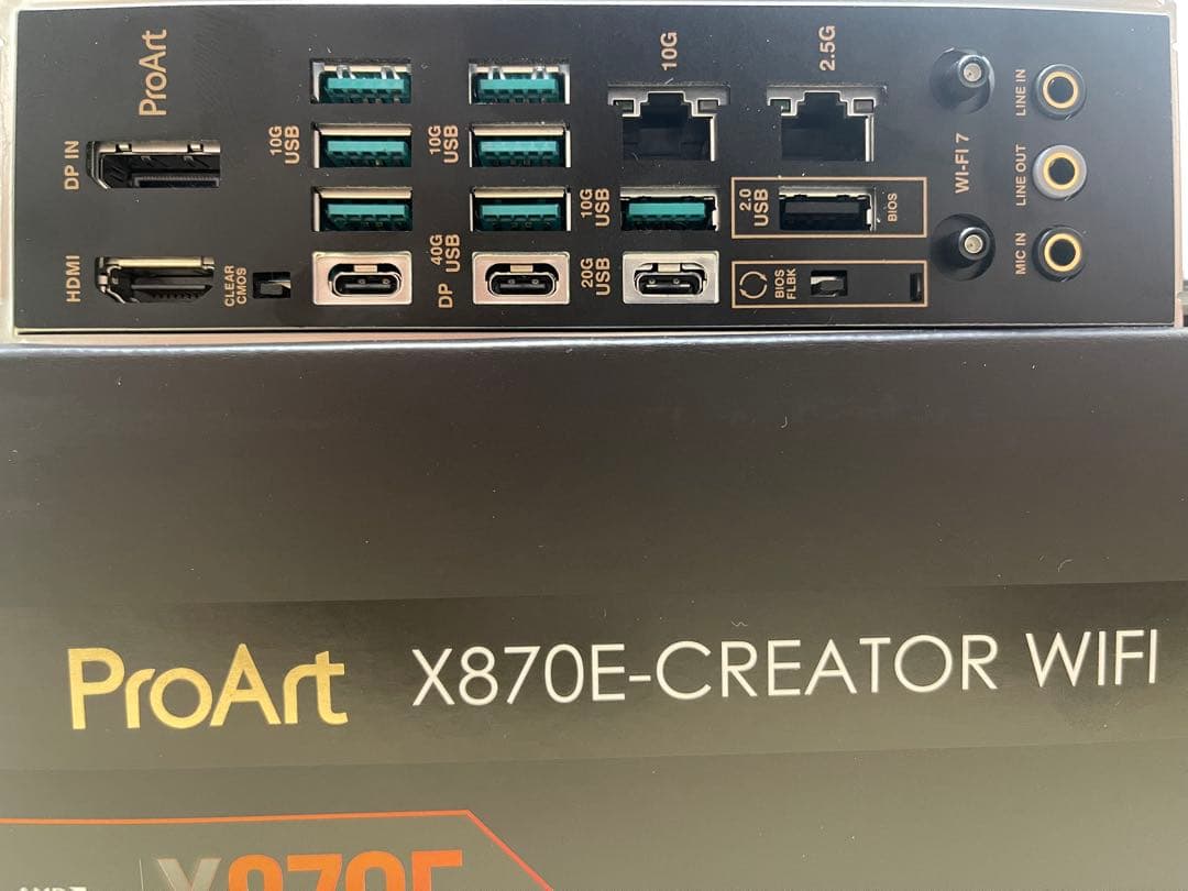 マザーボード ASUS ProArt X870E-CREATOR WIFI
