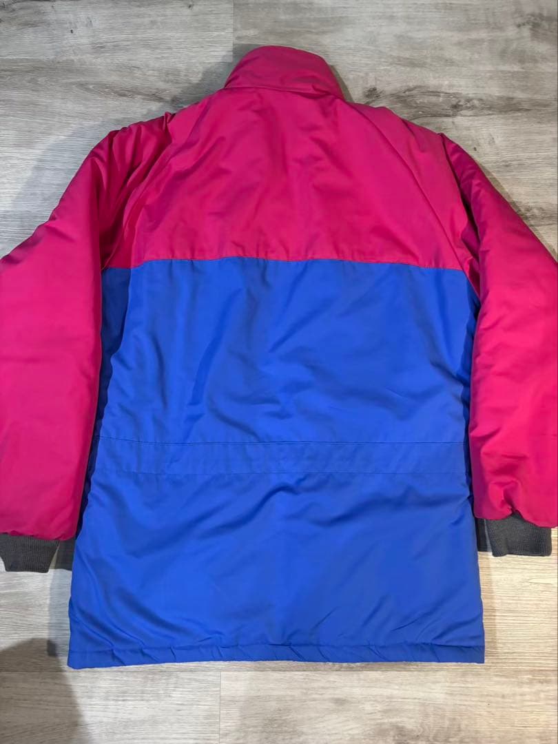 419 英国製80sberghaus 中綿ジャケット レア配色