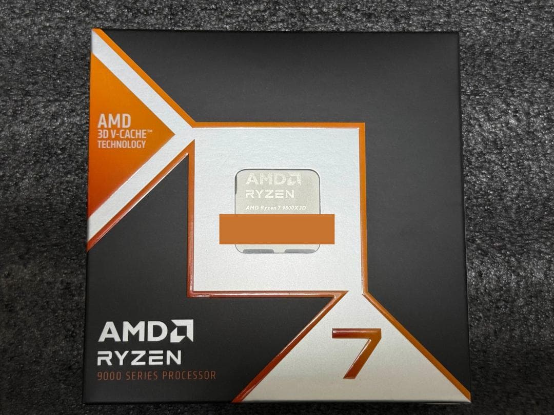 【新品未開封】AMD Ryzen 7 9800X3D CPU