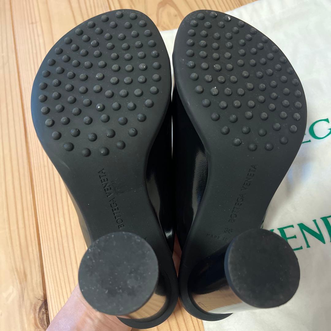 BOTTEGA VENETA ブラック ミュール 保存袋付き