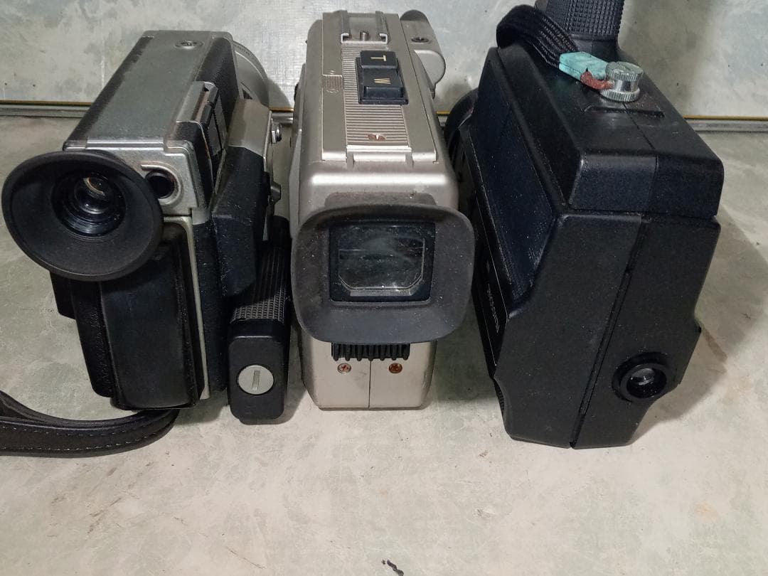 8㎜ビデオカメラ ジャンク品 まとめ売り 3台 ビンテージ