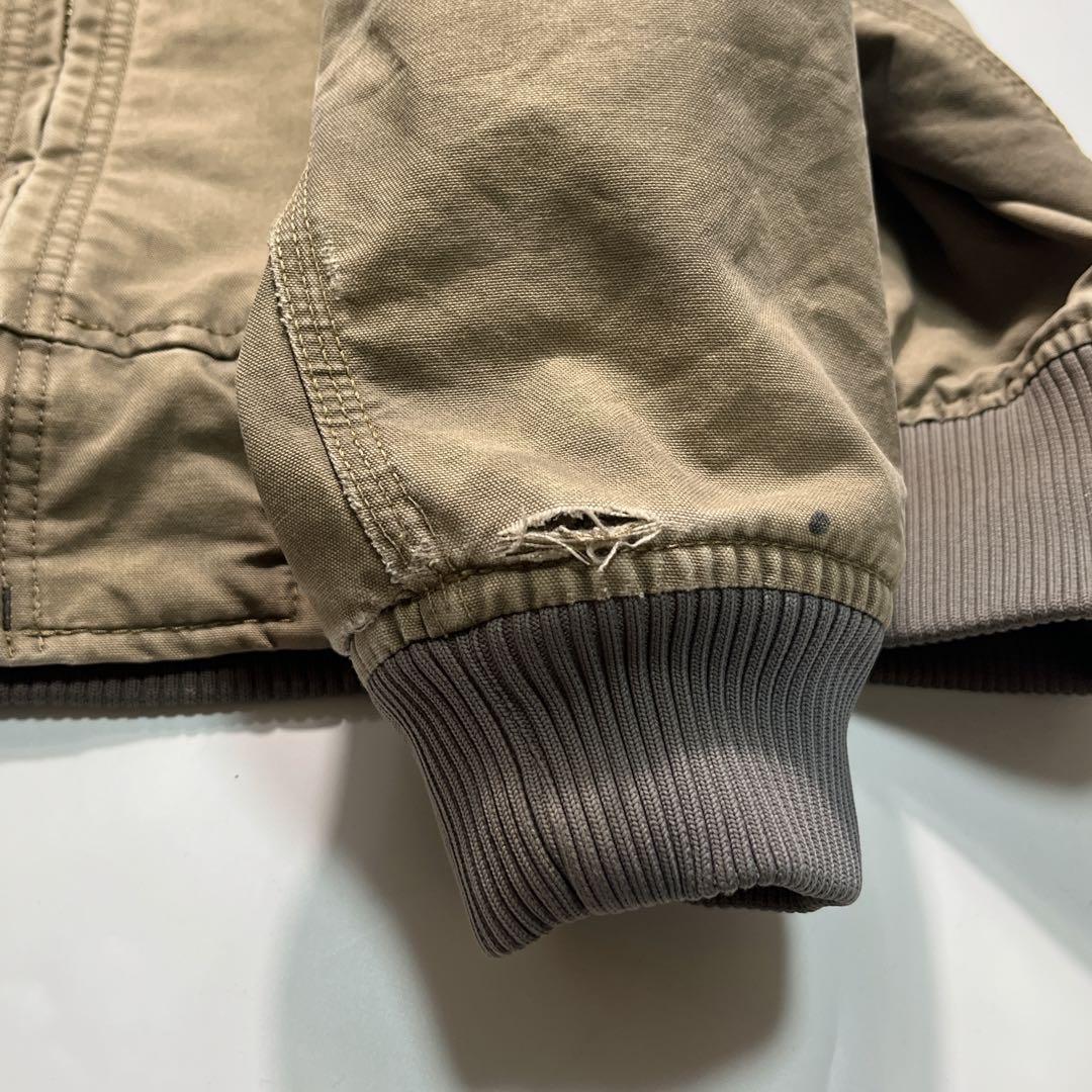 カーハート アクティブジャケット クイックダック 2XL カーキ 中綿 7667