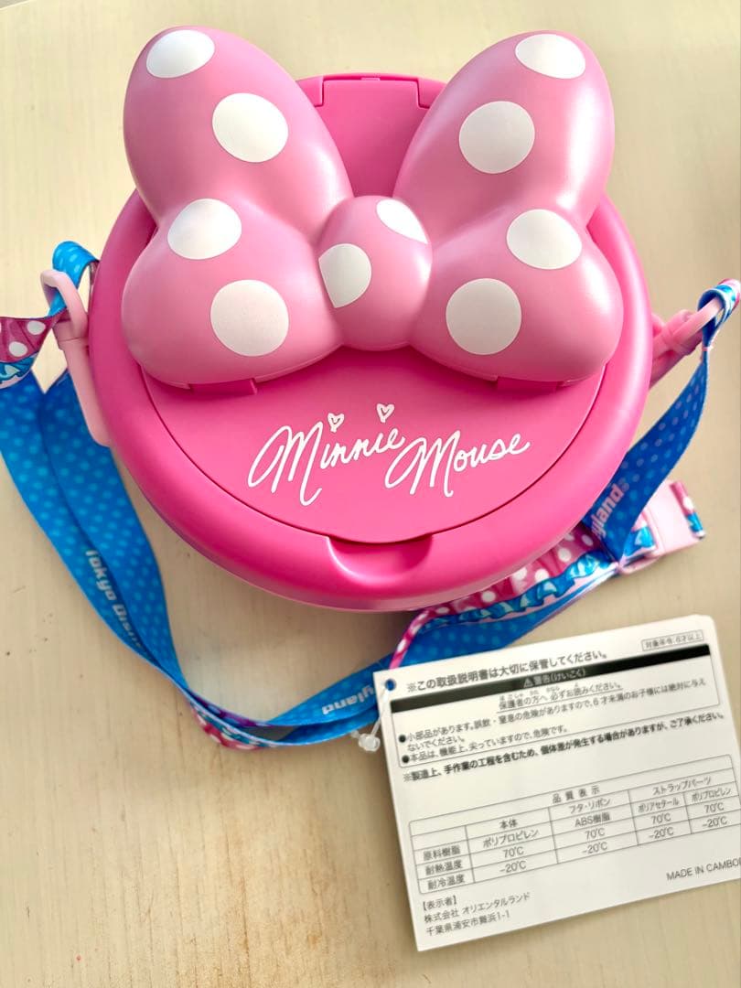 ディズニー　ミニーのファンダーランド　ポップコーンバケット＆ランチケース