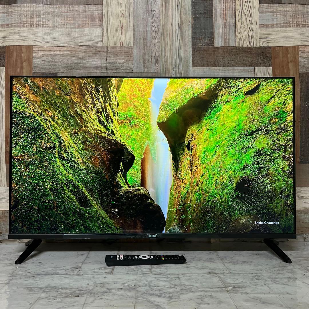 即日受渡❣️全国送料込今年購入RCA 40型Googleテレビ新品リモ付外付録画可