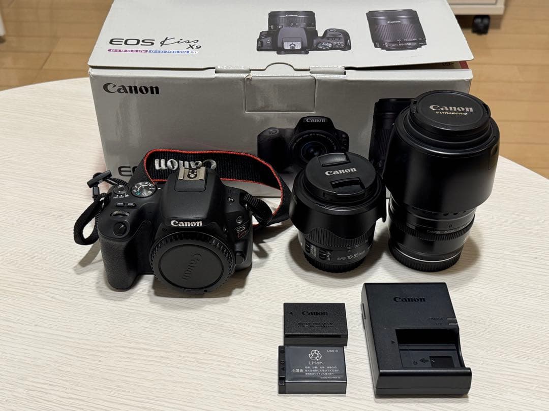 Canon EOS kissx9 + ET-S 18-55 + ET-65Ⅱ