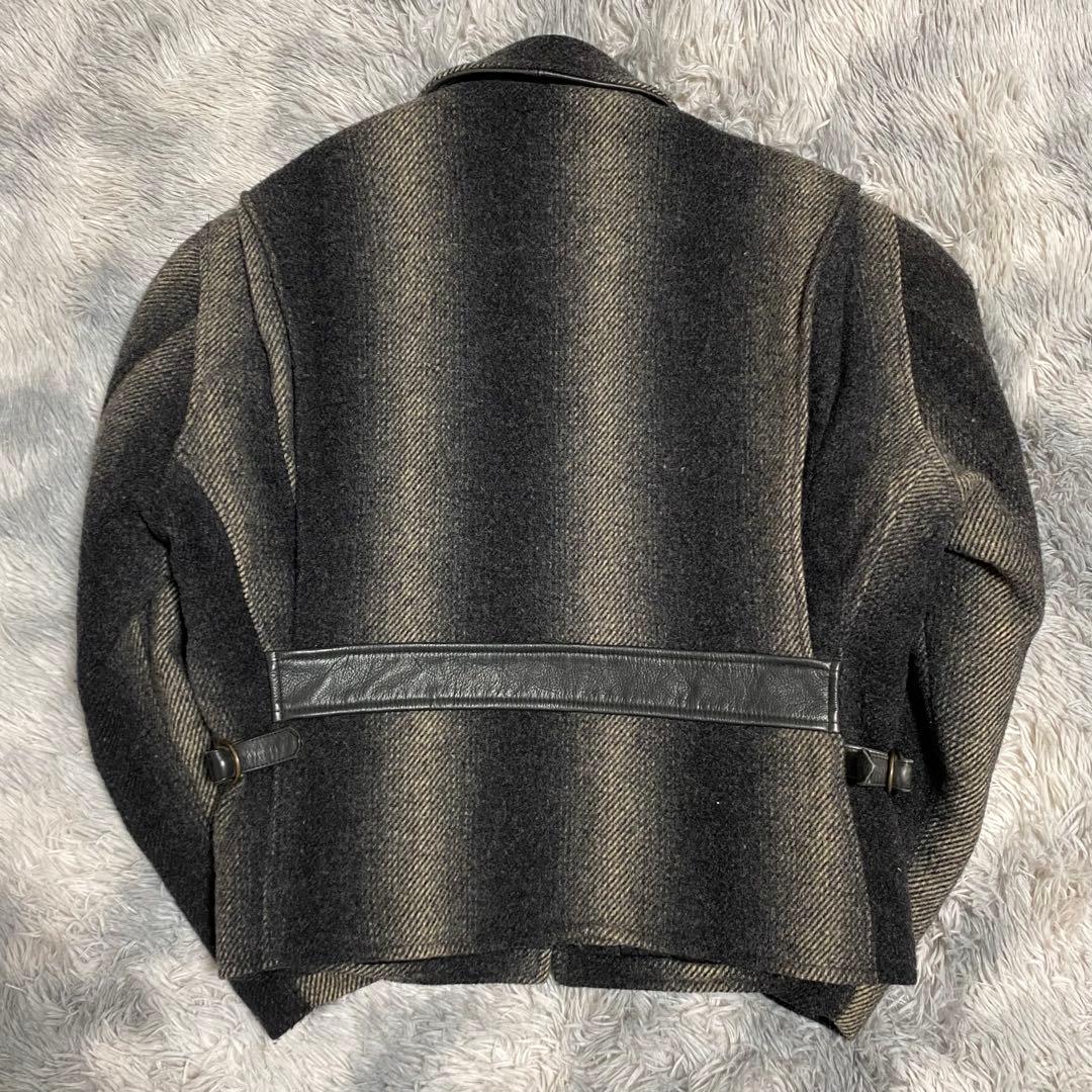 GOLDEN BEAR ビンテージ USA製 オンブレ ウールスポーツジャケット