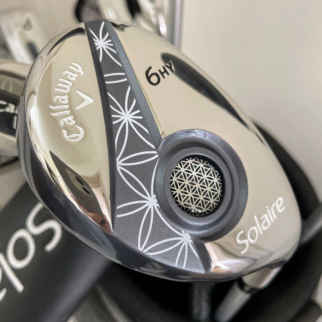 使用少なめ美品　最新モデル　キャロウェイ　ソレイユ　レディースゴルフクラブセット