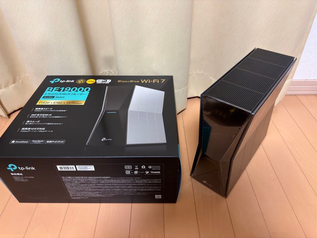 TP-Link Archer BE805 BE19000 WiFi7ルーター