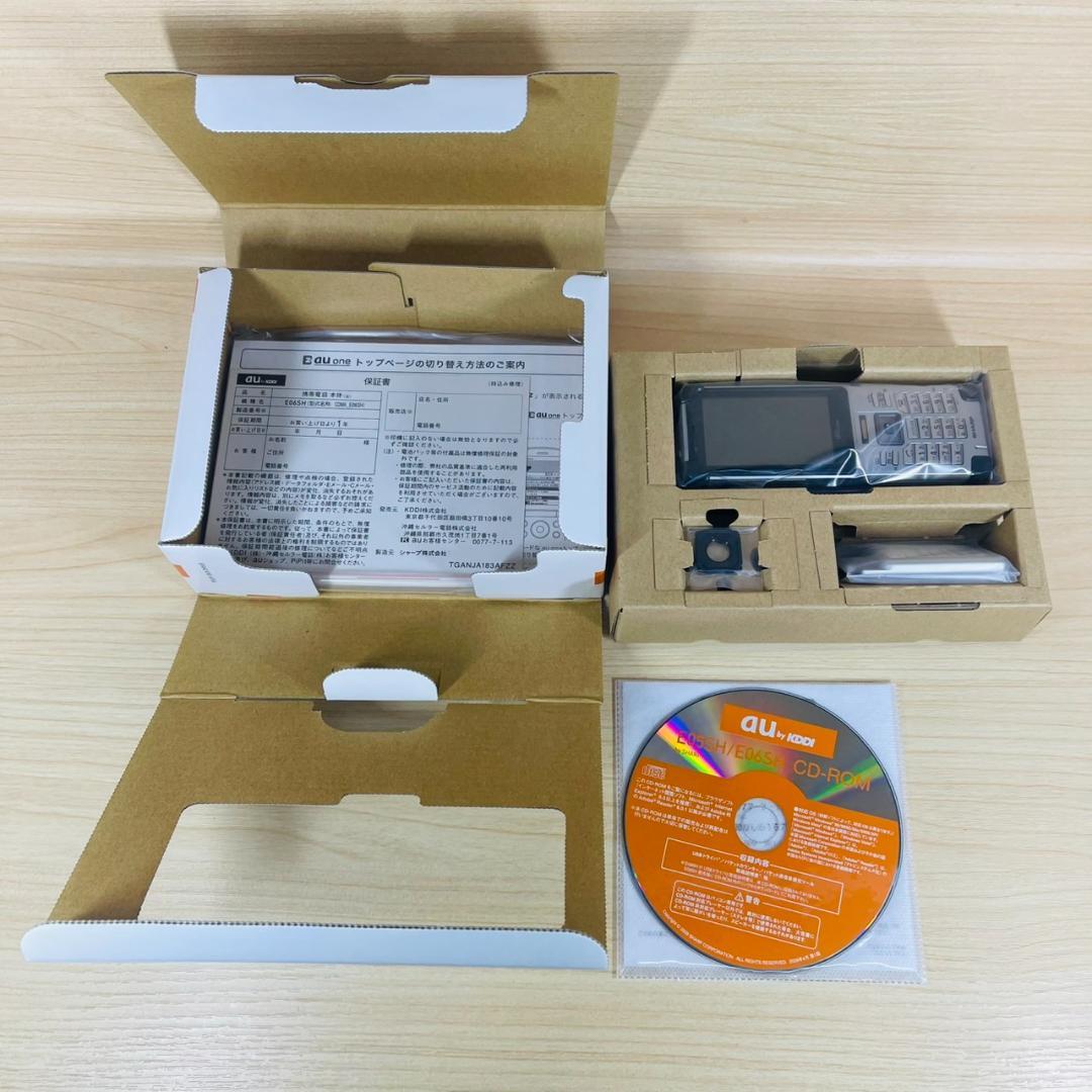 T372 新品 希少 AU KDDI E06SH バーコードリーダー搭載