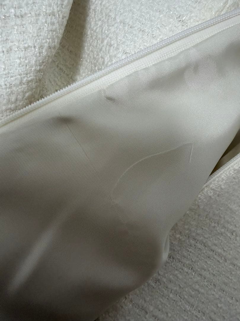 darich ボックスプリーツツイードミニワンピース