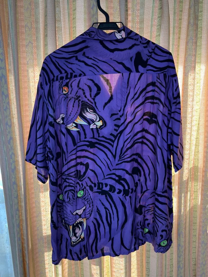 ワコマリア　The Guilty Parties トラ柄 半袖シャツ