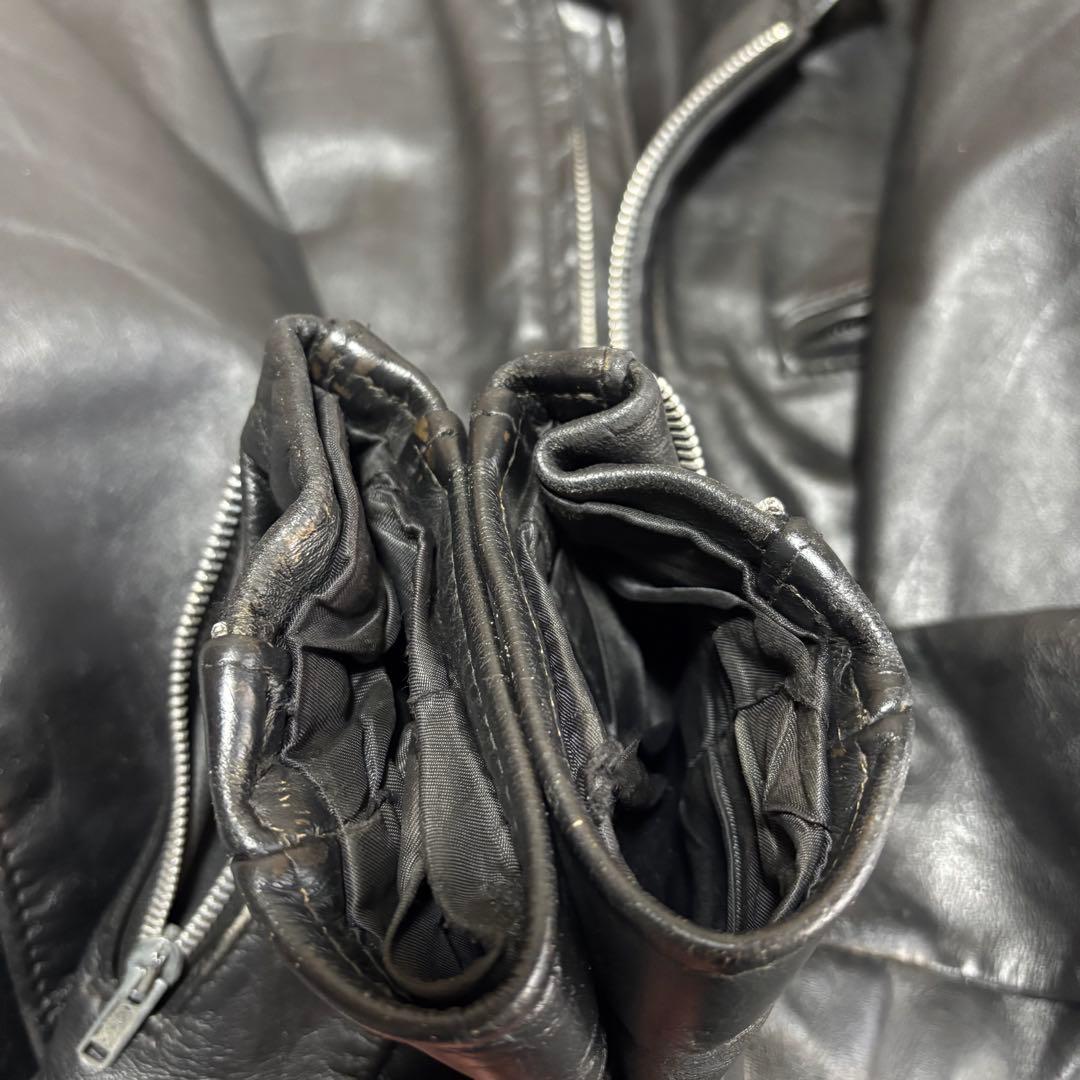 schott ショット レザージャケット シングル 641 ブラック ライダース