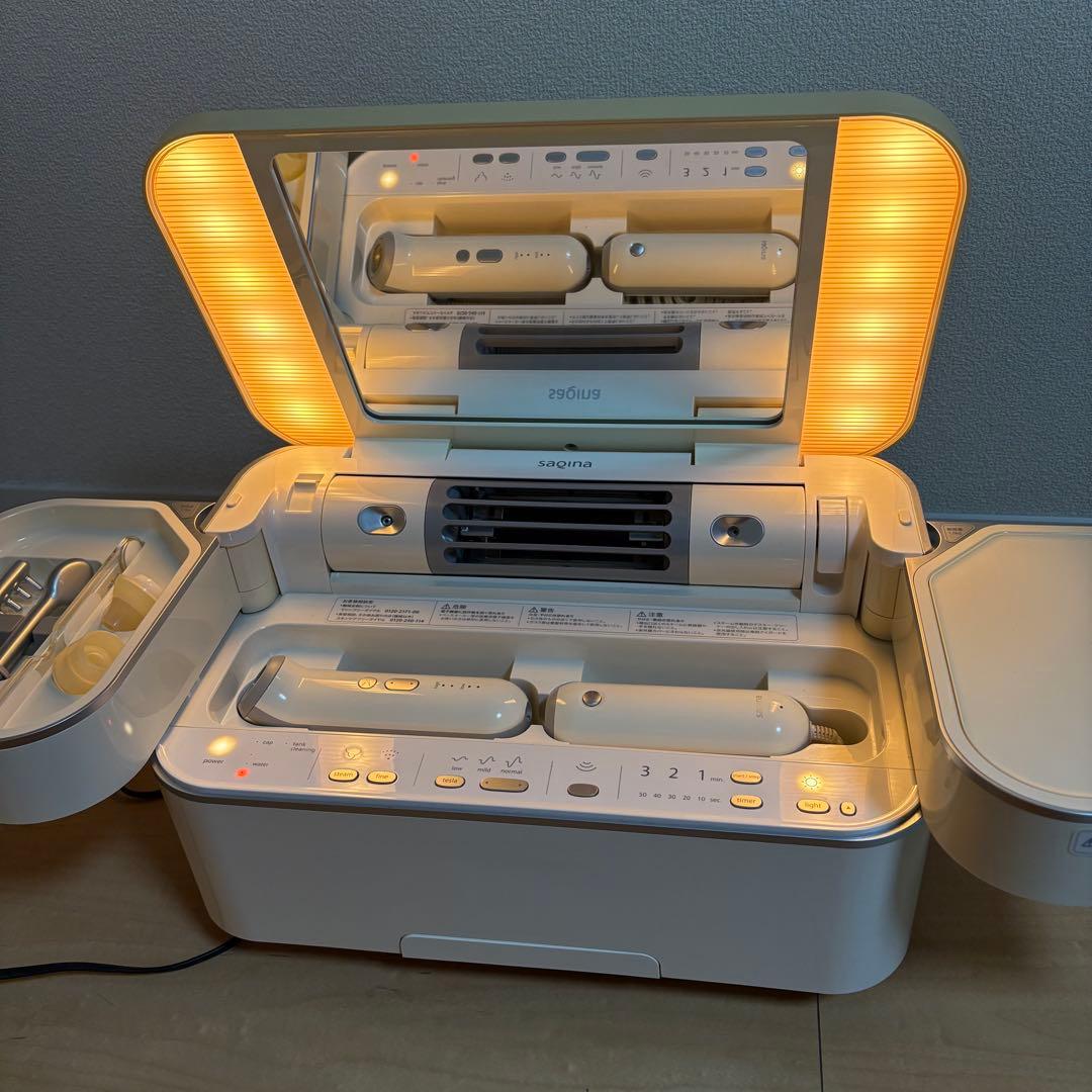 ⭐️USED⭐️サキナBIJOU美顔器 化粧水　乳液　クレンジング　セット