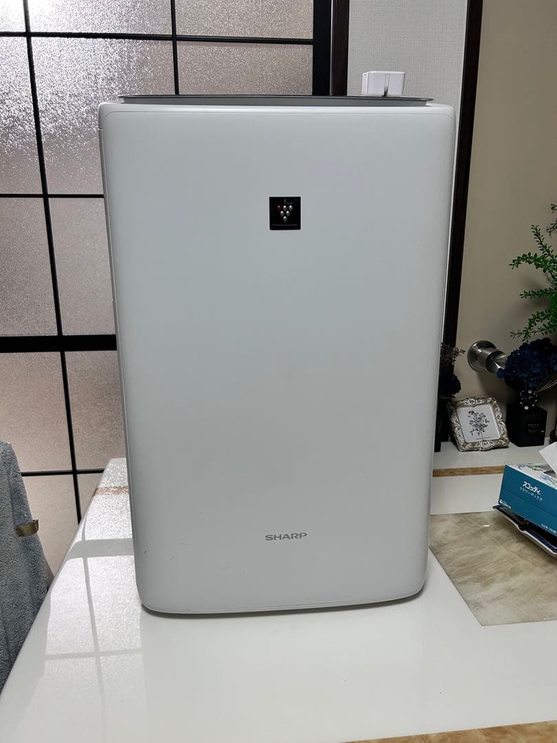 【美品】SHARP シャープ 加湿空気清浄機 2022年製　KI-NS50-W